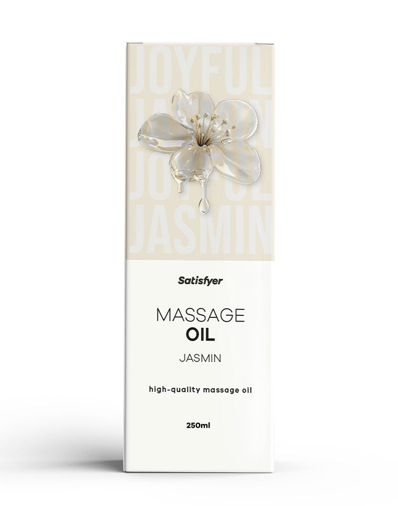 Satisfyer - Huile de massage - Jasmin - 250 ml