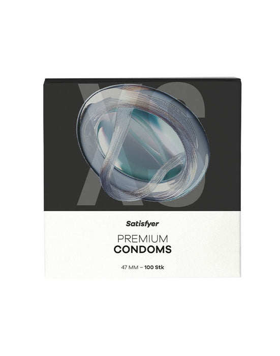 Satisfyer - Condooms - Size 47 mm - XS - 100 stuks-Erotiekvoordeel.nl