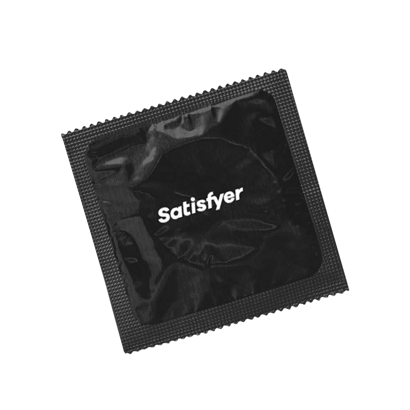 Satisfyer - Condooms - Size 53 mm - M - 100 stuks-Erotiekvoordeel.nl