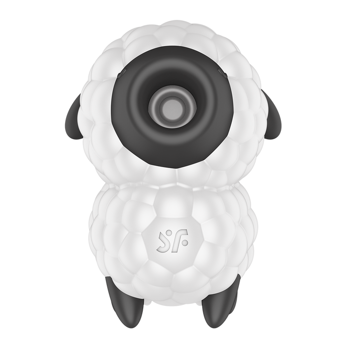 Satisfyer - Dreamy Sheep - Luchtdruk Vibrator - Zwart/Wit-Erotiekvoordeel.nl