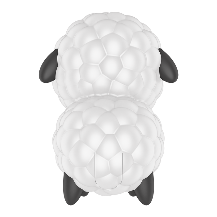 Satisfyer - Dreamy Sheep - Luchtdruk Vibrator - Zwart/Wit-Erotiekvoordeel.nl