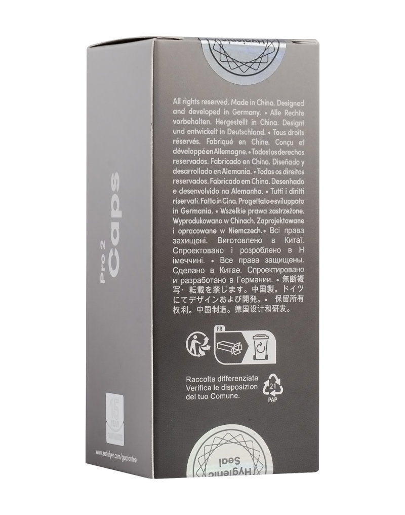 Satisfyer - Caps Pro 2 - Vervangende dopjes voor de Pro 2 - Wit