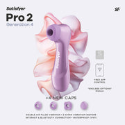 Satisfyer - Pro 2 Generation 4 - Double Air Luchtdruk Vibrator - Lila-Erotiekvoordeel.nl