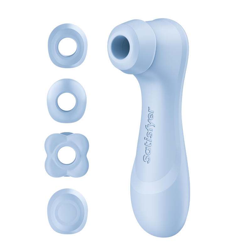 Satisfyer - Pro 2 Generation 4 - Double Air Luchtdruk Vibrator - Lichtblauw-Erotiekvoordeel.nl