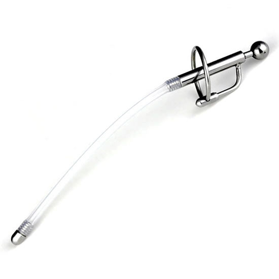 Prince's Wand Penisplug met Drainage Switch – Holle Urethra Plug-Erotiekvoordeel.nl