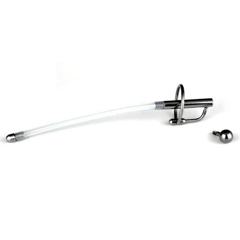 Prince's Wand Penisplug met Drainage Switch – Holle Urethra Plug-Erotiekvoordeel.nl