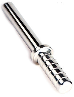 Black Label - Plain Stick - Hole Rammer - RVS Dildo met Handvat-laced-up.nl