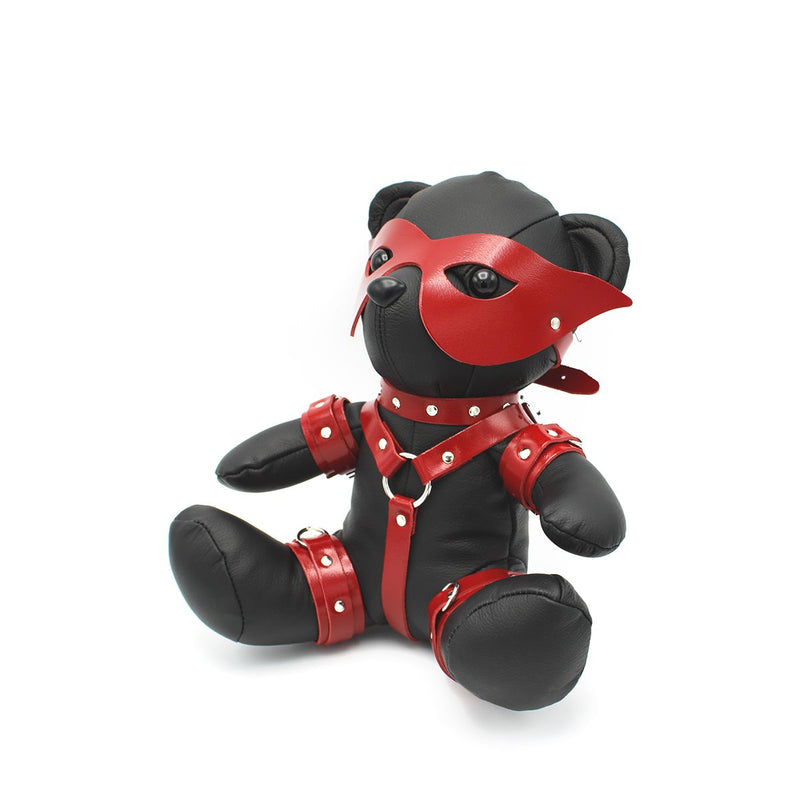 Kiotos Leather - EDDY de BDSM Teddybeer - Red Spankee - Leder-laced-up.nl