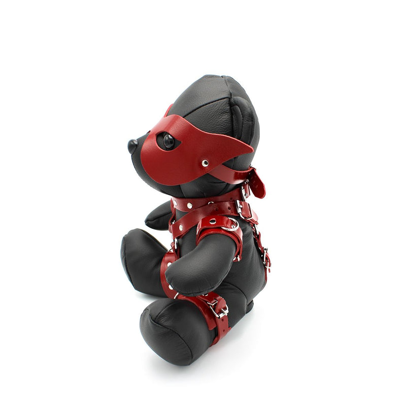 Kiotos Leather - EDDY de BDSM Teddybeer - Red Spankee - Leder-laced-up.nl