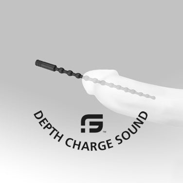 Sport Fucker - Depth Charge Sound - Dilator - Lange Plasbuisplug - Blauw-Erotiekvoordeel.nl