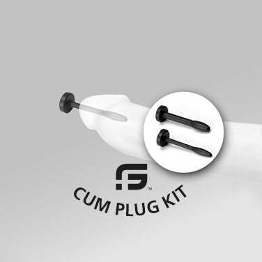 Sport Fucker - Cum Plug Play Kit - Spermstoppers - Siliconen - Zwart-Erotiekvoordeel.nl