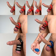 Sport Fucker - Boner Kit - Cockring En Ballstretcher - IJsblauw-laced-up.nl