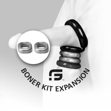Sport Fucker - Boner Expansion Pack - Rekbare Cockringen - IJsblauw-laced-up.nl