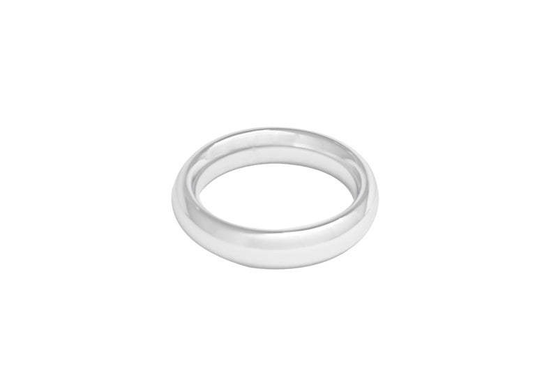 Black Label - RVS Donut Cockring-laced-up.nl