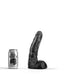 All Black - Realistische Dildo - 22 x 5,4 cm - Zwart-Erotiekvoordeel.nl