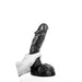 All Black - XXL Dildo - 27.5 x 6 cm - Zwart-Erotiekvoordeel.nl