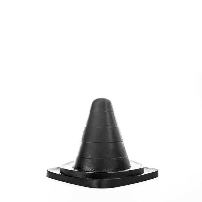 All Black - Traffic Cone Buttplug - 19 x 15 cm - Zwart-Erotiekvoordeel.nl