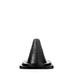 All Black - Traffic Cone Buttplug - 19 x 15 cm - Zwart-Erotiekvoordeel.nl