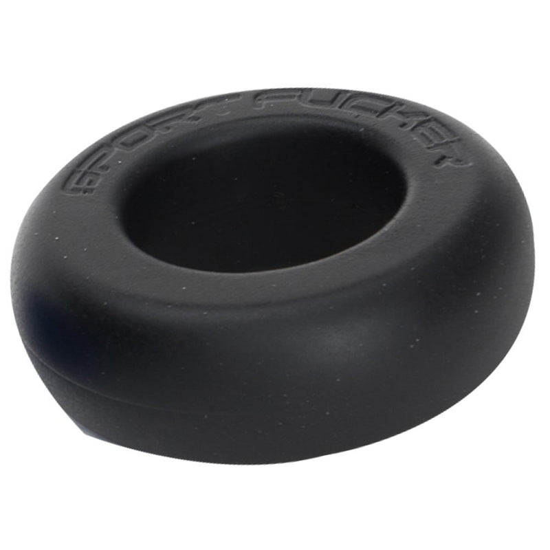 Sport Fucker - Muscle Ring - Siliconen Cockring of Ball Stretcher - Zwart-laced-up.nl