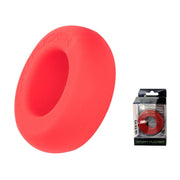 Sport Fucker - Muscle Ring - Siliconen Cockring of Ball Stretcher - Rood-laced-up.nl
