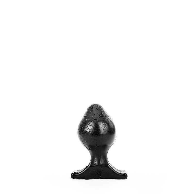 All Black - Big Boy Buttplug - 5 maten - Zwart-Erotiekvoordeel.nl