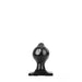 All Black - Big Boy Buttplug - 5 maten - Zwart-Erotiekvoordeel.nl