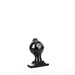 All Black - Big Boy Buttplug - 5 maten - Zwart-Erotiekvoordeel.nl