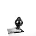 All Black - Big Boy Buttplug - 5 maten - Zwart-Erotiekvoordeel.nl