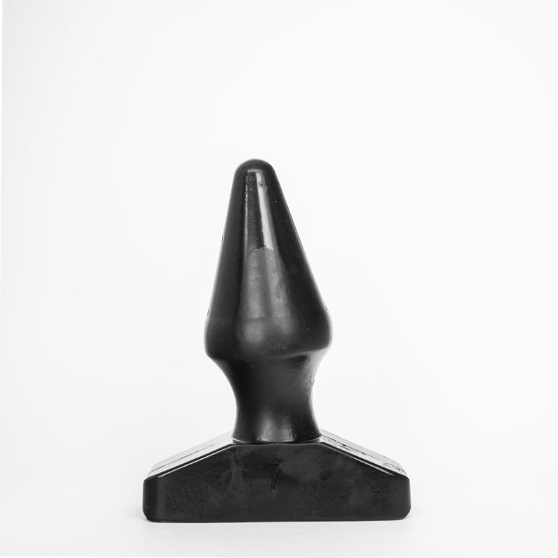 All Black - Extreme Anaal Plug - 16 cm x 6 cm - Zwart-Erotiekvoordeel.nl