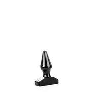 All Black - Extreme Anaal Plug - 16 cm x 6 cm - Zwart-Erotiekvoordeel.nl
