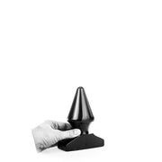 All Black - Extreme Analplug - 18,5 x 7 cm - Schwarz-Laced-up.nl