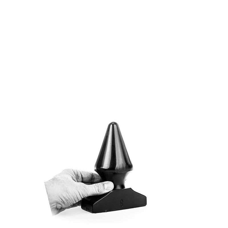 All Black - Extreme Analplug - 18,5 x 7 cm - Schwarz-Laced-up.nl