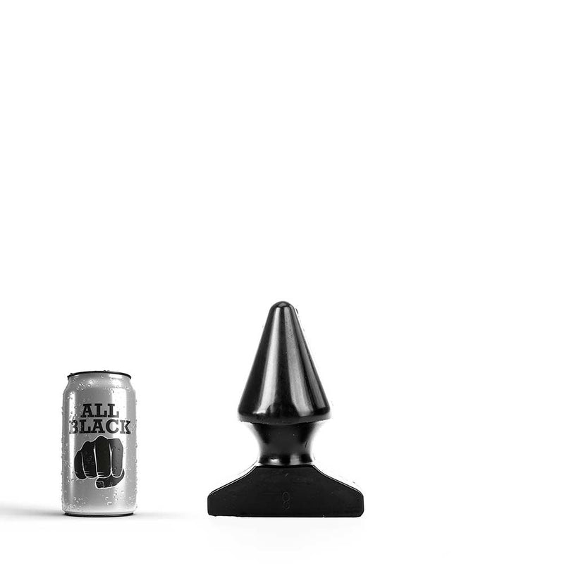 All Black - Extreme Analplug - 18,5 x 7 cm - Schwarz-Laced-up.nl