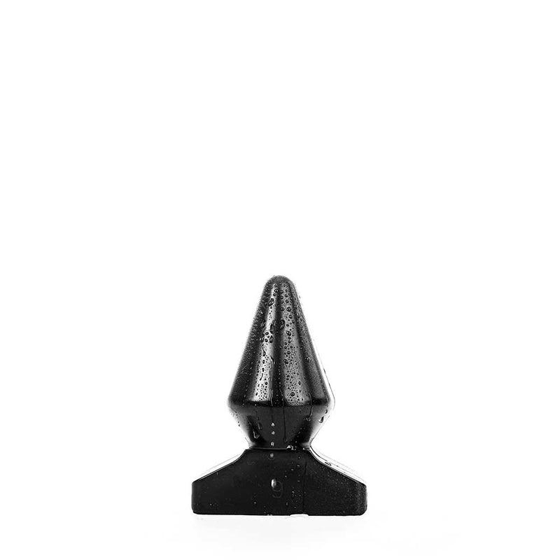 All Black - Extreme Anaal Plug - 18.5 x 9 cm - Zwart-Erotiekvoordeel.nl