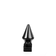 All Black - Extreme Anaal Plug - 21.5 x 10.5 cm - Zwart-Erotiekvoordeel.nl