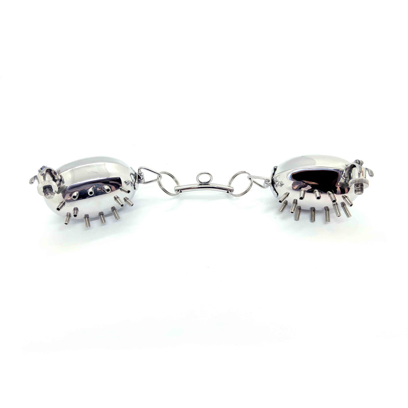Black Label - RVS Ball Crusher met Spikes-laced-up.nl