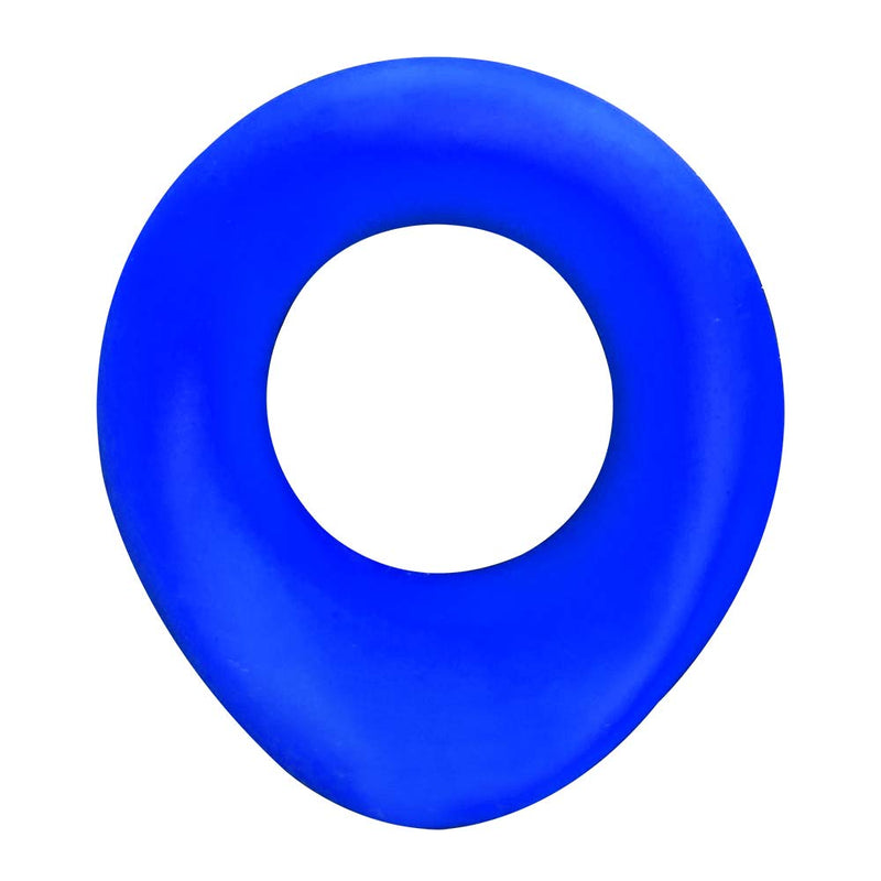 Sport Fucker - The Wedge - Cockring - Siliconen - Blauw-Erotiekvoordeel.nl