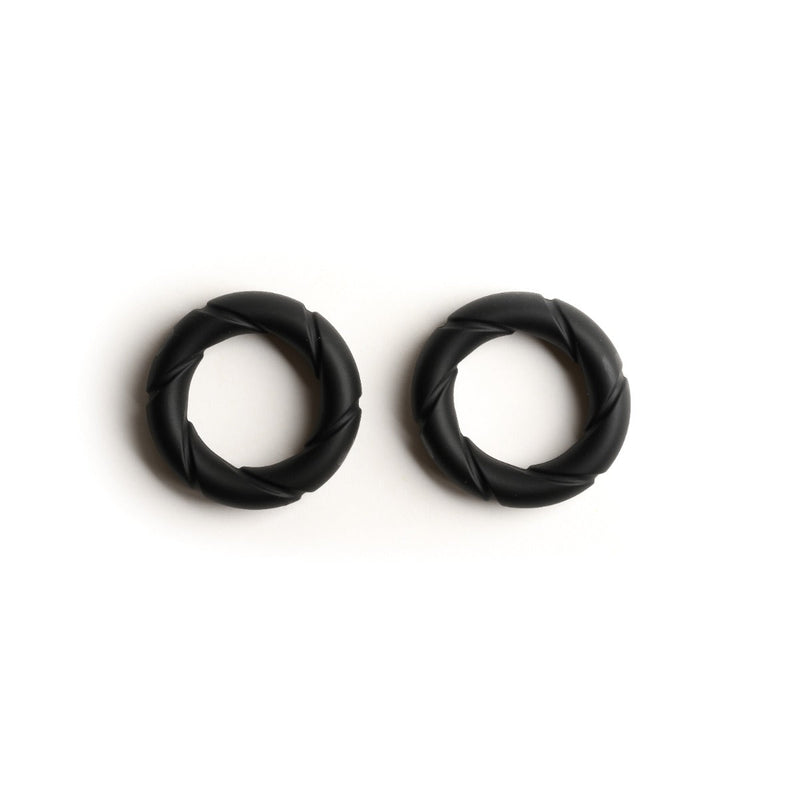 Sport Fucker - Ready Rings - 2 stuks - Zwart-laced-up.nl