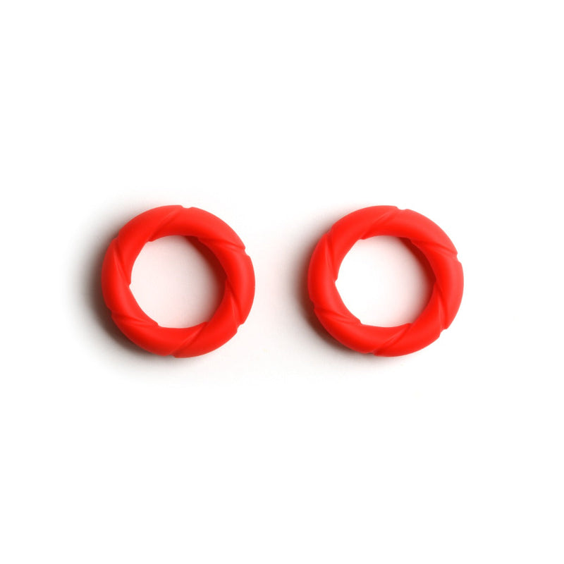 Sport Fucker - Ready Rings - 2 stuks - Rood-laced-up.nl