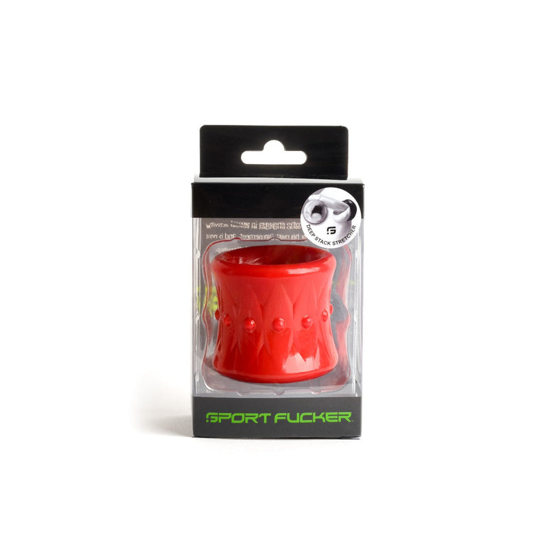 Sport Fucker - Deep Stack - Ball Stretcher - Rood-laced-up.nl