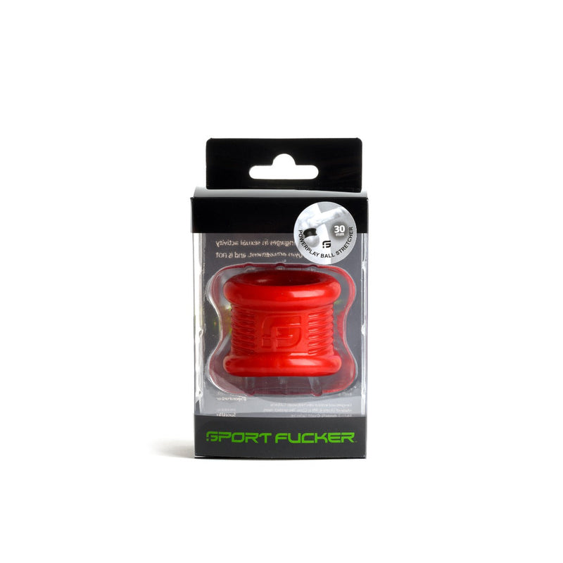 Sport Fucker - Power Play - Ball Stretcher - Rood-laced-up.nl