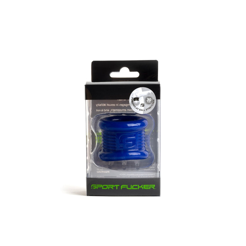 Sport Fucker - Power Play - Ball Stretcher - Blauw-laced-up.nl