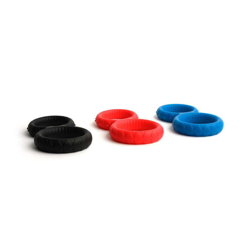 Sport Fucker - Enigma Ring - Siliconen Cockring - Zwart-laced-up.nl