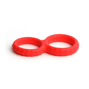 Sport Fucker - Enigma Ring - Siliconen Cockring - Rood-laced-up.nl