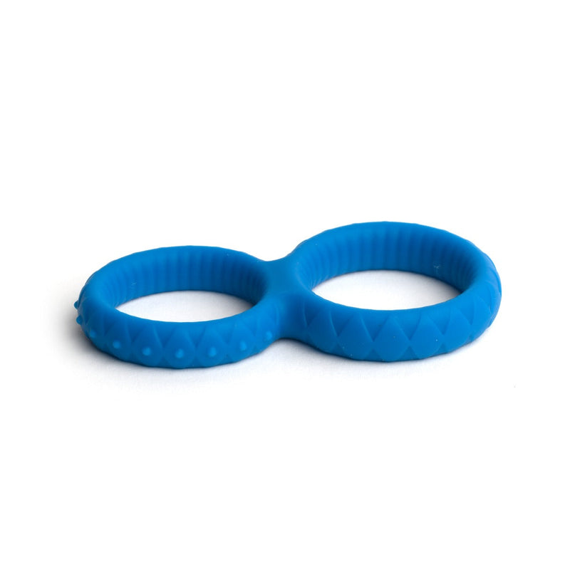 Sport Fucker - Enigma Ring - Siliconen Cockring - Blauw-laced-up.nl