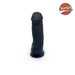 Champs - Ferry - Dual Density Dildo - 17 cm - Zwart-Erotiekvoordeel.nl