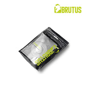 Brutus - Stretto - Dikke Rekbare Cockring - Transparant-laced-up.nl