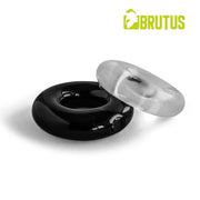Brutus - Stretto - Dikke Rekbare Cockring - Transparant-laced-up.nl