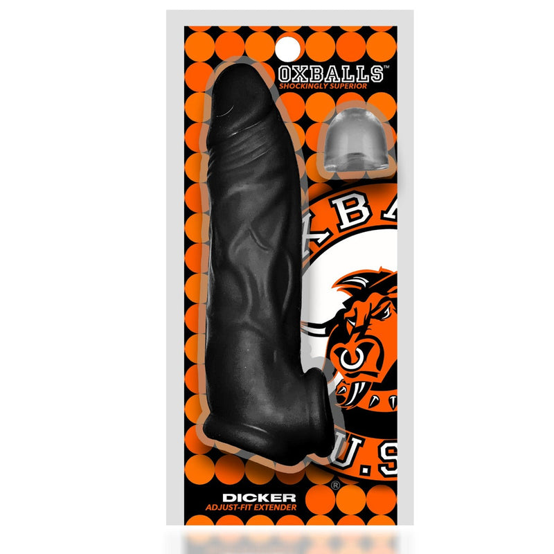 Oxballs - Dicker - Ultra-Slim Penis Sleeve - Black Ice-laced-up.nl