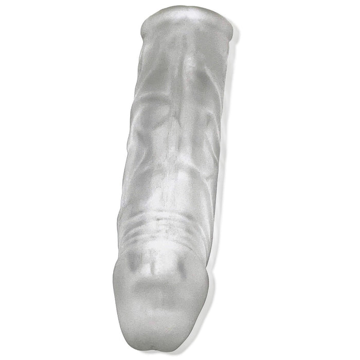 Oxballs - Dicker - Ultra-Slim Penis Sleeve - Clear Ice-Erotiekvoordeel.nl